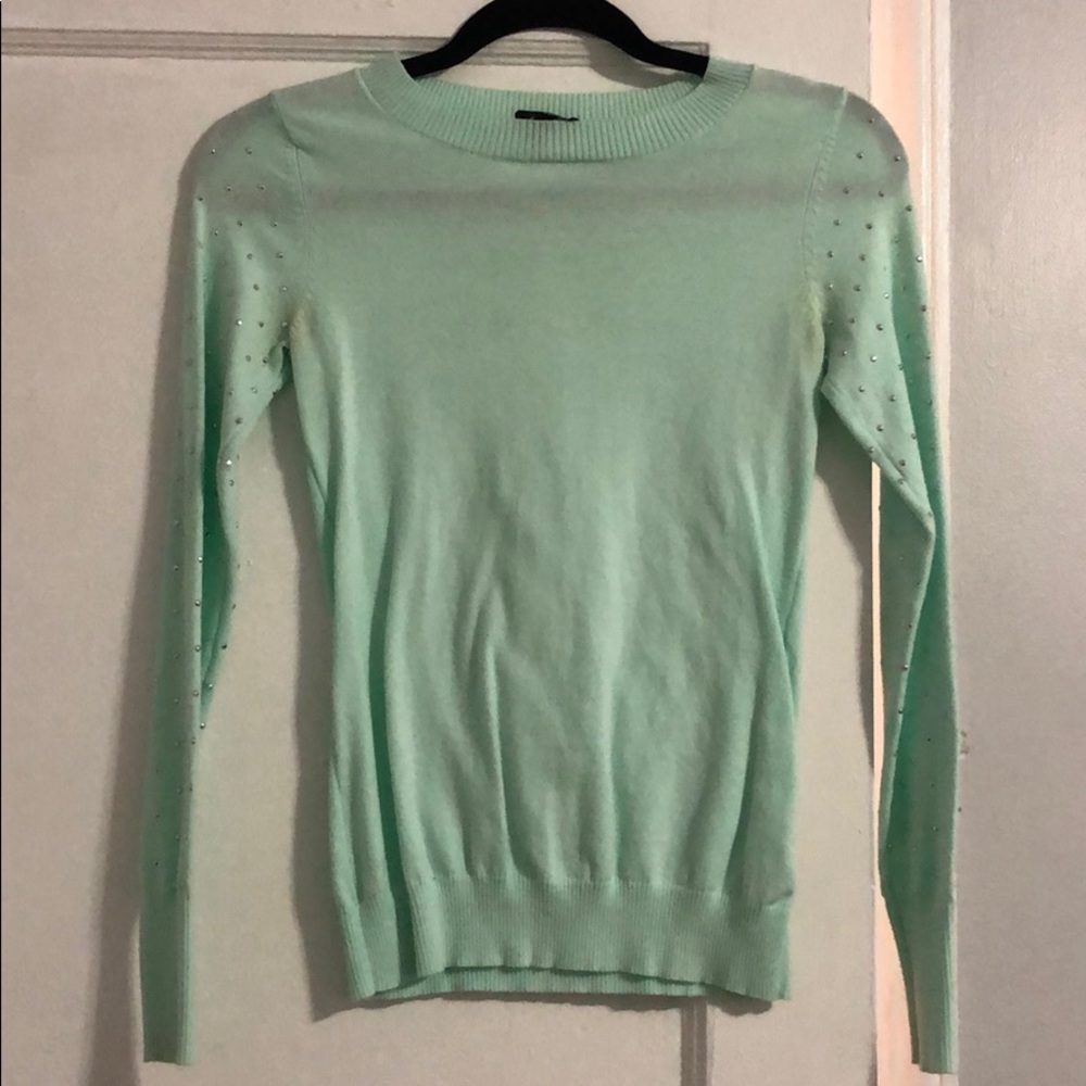 Green sweater